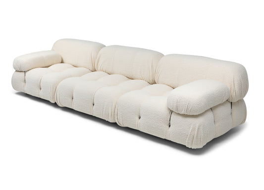 GIA Sofa - White Boucle